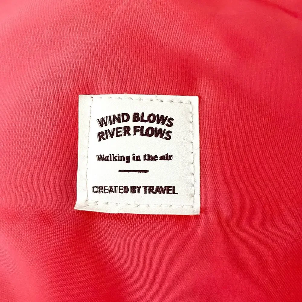 Wind Blows River Flows Travel Cosmetic  Bag